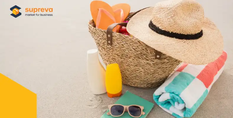 nyári áruk nagykereskedelme, strandáruk nagykereskedelme