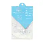 Körömdísz, Swarovski 3D, Global Fashion, ezüst, szett 1440 db 12149, Supreva nagykereskedés