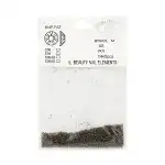 Set of 1440 nail art pearls, Global Fashion, gold/clear 16959, wholesale Supreva