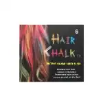 Chalk for temporarily colored hair, 6 colors 7319, wholesale Supreva