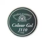Gel color unghii, vopsea de arta, seria Distinguished Green, Global Fashion, 5gr, J110 10399, en gros Supreva