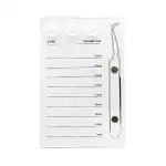 Eyelash extension palette with magnet for tweezers, white 21779, wholesale Supreva