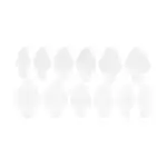 Silicone inserts for upper forms D, 10 pcs. 21469, Supreva