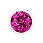 Set of 12 sequin decorations for nails, hexagon 16953