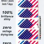 Abtibild nails S1028, ready-made 17039, wholesale Supreva