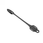 Oval practice tips with ring set 24 - Black 17097, wholesale Supreva