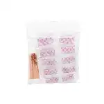 False nails set - glue included, 12 sets, Multicolor 17697, wholesale Supreva