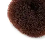 Bun sponge, brown, 8 cm 17755, wholesale Supreva