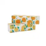 Nail buffer with orange print 17877, wholesale Supreva