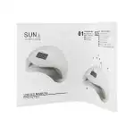 Led/UV nail lamp, SUN 5 plus 48 W, Silver 16494