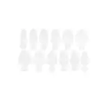 Silicone template for reusable tips shape A, 10 pcs. 20311, wholesale Supreva