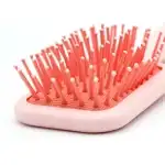 Rectangular hair brush, Pink, Penguin design 20901, wholesale Supreva