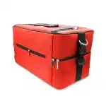 Cosmetic bag, red color 7845, wholesale Supreva