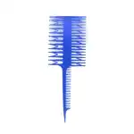 Separating comb for strands, blue 21411, wholesale Supreva