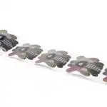 Paper nail construction templates, 300 pcs, snake print 19011, Supreva