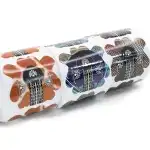 Paper nail construction templates, 300 pcs, snake print 19011, Supreva