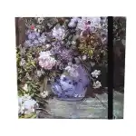 Impressionist Diary, Flower Vase Print, Elegant Design, wholesale