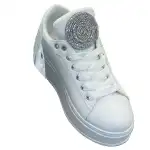 Tenisi femeie, 36-40, alb-gri, cu decoratiune, YIYI, angro, H203