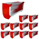 Rabbit feeders 25 cm, 10 pcs/set, wholesale Supreva