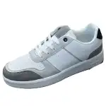 Tenisi barbat, 40-45, alb-gri-negru, cu gauri, angro, BK-6