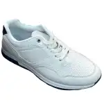 Buty sportowe męskie 40-45, czarno-białe, z dziurami, hurt, JL08