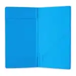PVC разплащателна бележка, син цвят, 2 джоба, 12x22 см RICO3B на едро Supreva