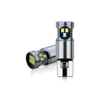 Zestaw 2 żarówek LED T10, W5W, 18SMD, 12V Canbus, Światło białe 6000k, hurt