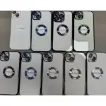 Капак за iPhone 12 PRO MAX прозрачен с цветни детайли МОДЕЛ5 на едро