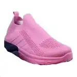 Дамски спортни обувки 36-40, текстил, розови, H&Q, едро, HQ-35