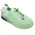 Women's sneakers, 36-40, textile, green, H&Q, wholesale, HQ1037