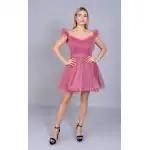 Tulle occasion dress Wholesale Supreva, Sizes: 34 36 38 40