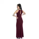 Rochie lunga bordo Engros Supreva, Marimi: 36 38 40