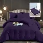 Bed linen with cover, damask-polycotton, 6 pieces 6DPH14 wholesale