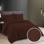Single bed cover + 2 sides pillow CVU16 wholesale