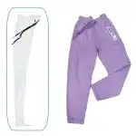Дамски дънкови панталони, 25-30, MOM FIT, бели, ластични, Mimi Dave, на едро, R5650