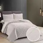 Single bed cover + 2 sides pillow CVU02 wholesale