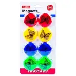Magneti Fluturas, 8 buc/set