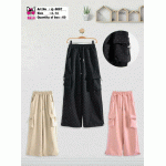 Girl's pants, sizes 4-14, beige, wholesale Supreva, zj9087