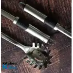 Bohmann BH 7761 Комплект прибори от 7 части, неръждаема стомана, включена поставка, продажба на едро
