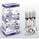 Bohmann BH 7761 Комплект прибори от 7 части, неръждаема стомана, включена поставка, продажба на едро