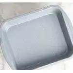 Aluminum tray, marbled, 40x29x8cm, Bohmann, wholesale