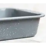 Aluminum tray, marbled, 40x29x8cm, Bohmann, wholesale