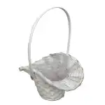 Bambusz Flor. Fehér 66-54/W - 22*17*H13/30cm