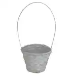Bambusz Flor. Fehér 66-38/W - D13*H9,5/29cm