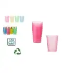 Party Pohár Vizes Műanyag Áttetsző Színes 280ml 6 Darabos 178000490