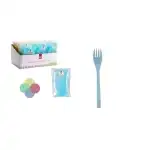 E.H. Furculiță colorată 25 bucăți 17.5cm 1704883408720573852180, en-gros Supreva