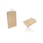 Vágódeszka Fa+Fémfül 14*25cm