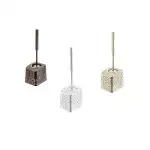 Perie de toaletă pătrată ratan N0115999036109663, en-gros Supreva