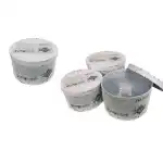 Gift-Flower Paper Box Set/3 100-21/SMALL - D15*H8cm5999054139673, wholesaler Supreva