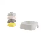Bol pentru câini/bol pentru pisici pătrat 0,5 litri 8606005431508, en-gros Supreva